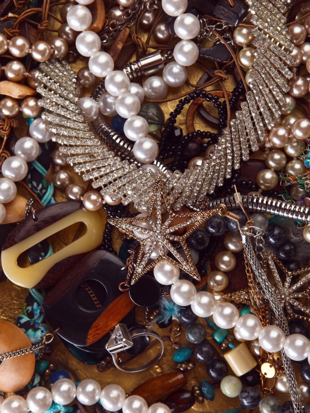 Jewelry Mystery Bag - Bag of Modern and Vintage Costume Jewelry